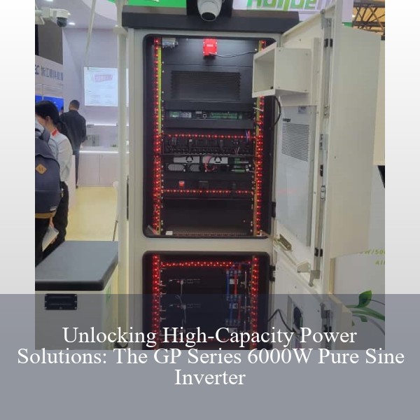 Unlocking High-Capacity Power Solutions: The GP Series 6000W Pure Sine Inverter